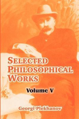 bokomslag Selected Philosophical Works