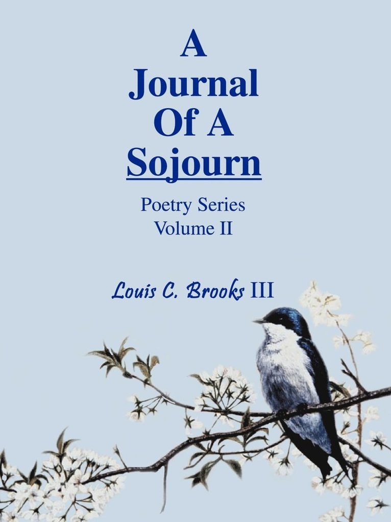 A Journal of a Sojourn: v. II 1