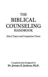 bokomslag Biblical Counseling Handbook