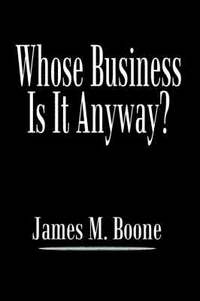 bokomslag Whose Business is it Anyway?