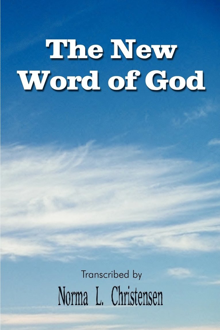 The New Word of God 1