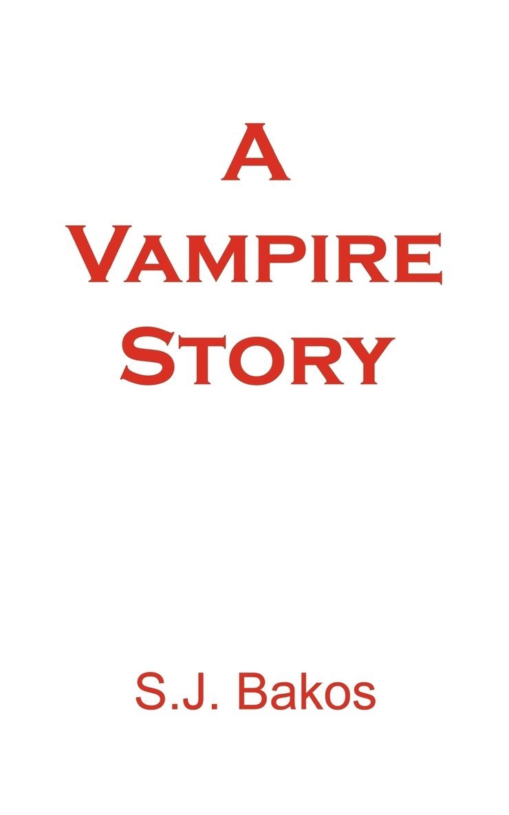 A Vampire Story 1