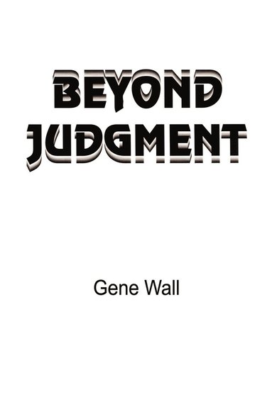 bokomslag Beyond Judgment