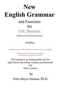 bokomslag New English Grammar for ESL Students