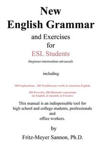 bokomslag New English Grammar for ESL Students