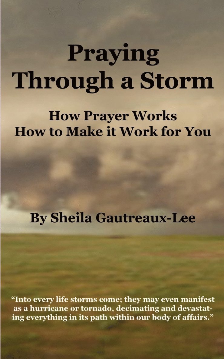 Praying through a Storm 1