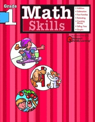 bokomslag Math Skills: Grade 1 (Flash Kids Harcourt Family Learning)