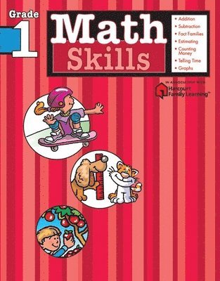 bokomslag Math Skills: Grade 1 (Flash Kids Harcourt Family Learning)