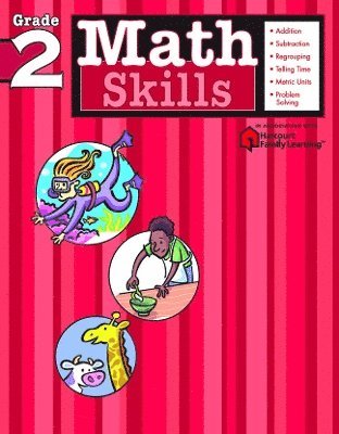 Math Skills: Grade 2 (Flash Kids Harcourt Family Learning) 1