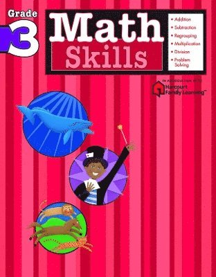 Math Skills: Grade 3 (Flash Kids Harcourt Family Learning) 1