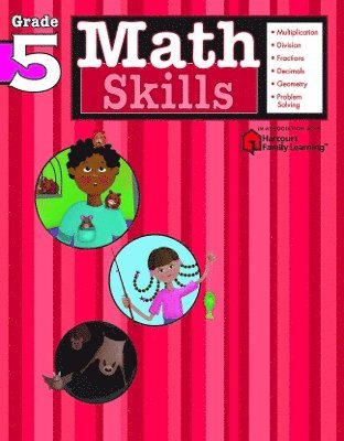 Math Skills: Grade 5 (Flash Kids Harcourt Family Learning) 1