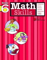 bokomslag Math Skills: Grade 6 (Flash Kids Harcourt Family Learning)