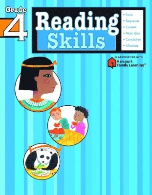 Reading Skills: Grade 4 (Flash Kids Harcourt Family Learning) 1