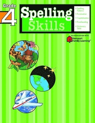 Spelling Skills: Grade 4 (Flash Kids Harcourt Family Learning) 1