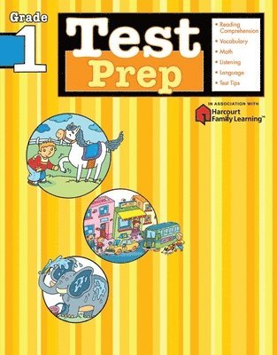 bokomslag Test Prep: Grade 1 (Flash Kids Harcourt Family Learning)