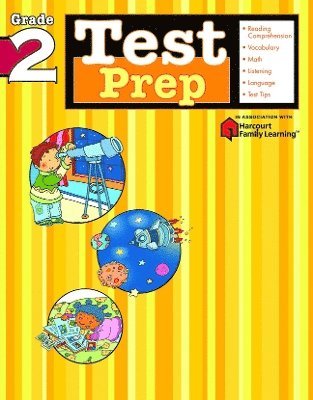 Test Prep: Grade 2 (Flash Kids Harcourt Family Learning) 1