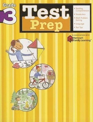 Test Prep: Grade 3 (Flash Kids Harcourt Family Learning) 1