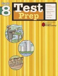 bokomslag Test Prep: Grade 8 (Flash Kids Harcourt Family Learning)