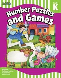 bokomslag Number Puzzles and Games: Grade Pre-K-K (Flash Skills)