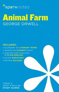 bokomslag Animal Farm SparkNotes Literature Guide: Volume 16