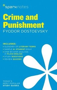 bokomslag Crime and Punishment SparkNotes Literature Guide: Volume 23