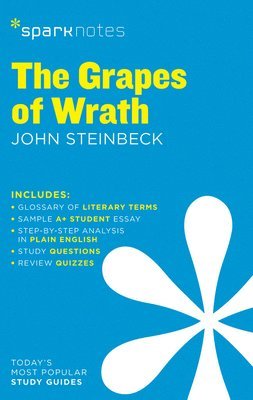 bokomslag The Grapes of Wrath SparkNotes Literature Guide