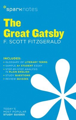 SparkNotes, F. Scott Fitzgerald, Sparknotes, F Scott Fitzgerald - Great Gatsby SparkNotes Literature Guide, Häftad