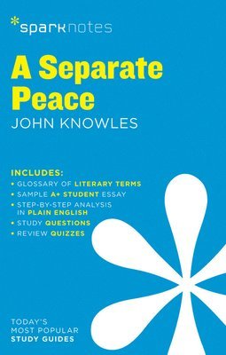 SparkNotes, John Knowles - Separate Peace SparkNotes Literature Guide, Häftad