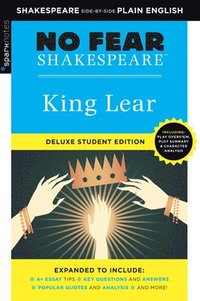 bokomslag King Lear: No Fear Shakespeare Deluxe Student Edition