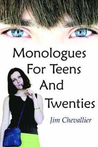 bokomslag Monologues for Teens and Twenties