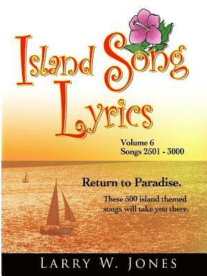 Island Song Lyrics Volume 6 1