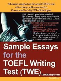 bokomslag Sample Essays for the TOEFL Writing Test (TWE)