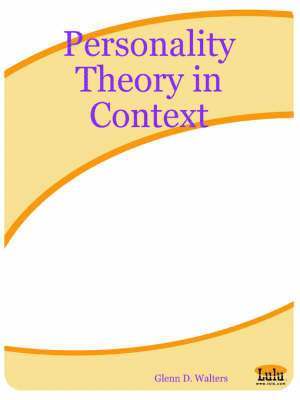 bokomslag Personality Theory in Context