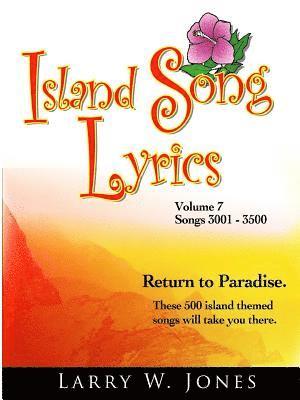 Island Song Lyrics Volume 7 1