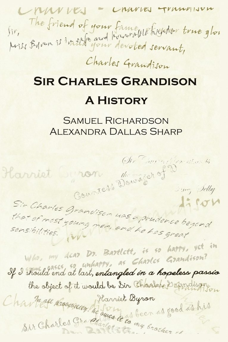 Dallas Sharp, Alexandra, Samuel Richardson, Alexandra Dallas Sharp - Sir Charles Grandison, Häftad