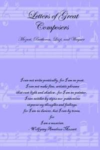 bokomslag Letters of Great Composers