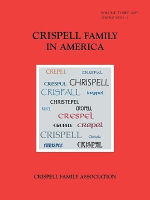 bokomslag Crispell Family in America