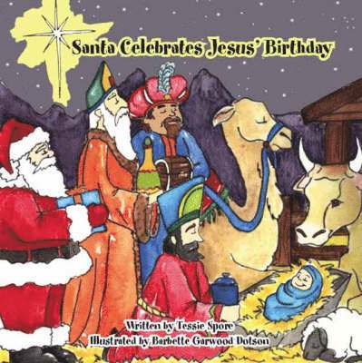 Santa Celebrates Jesus' Birthday 1
