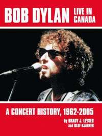 bokomslag Bob Dylan Live in Canada