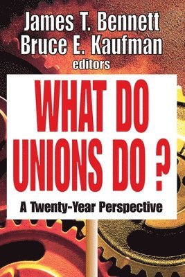 bokomslag What Do Unions Do?