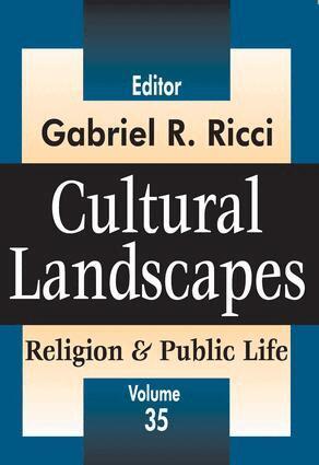 Gabriel R. Ricci - Cultural Landscapes, Häftad
