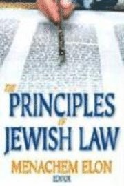 bokomslag The Principles of Jewish Law