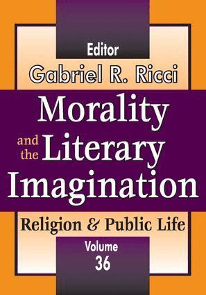 Gabriel R. Ricci, Gabriel R. Ricci - Morality and the Literary Imagination, Häftad