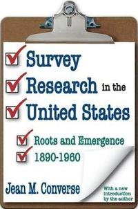 bokomslag Survey Research in the United States