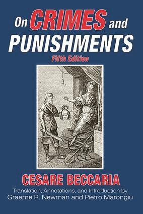 Cesare Beccaria - On Crimes and Punishments, Inbunden