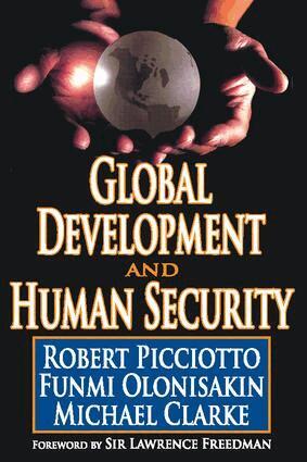 Robert Picciotto - Global Development and Human Security, Häftad