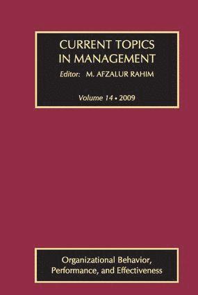 bokomslag Current Topics in Management