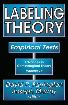 David P. Farrington, Joseph Murray - Labeling Theory, Inbunden