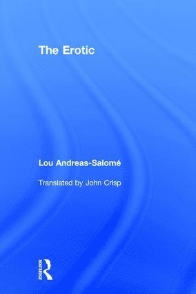 Lou Andreas-Salome - Erotic, Inbunden