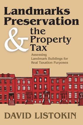 Landmarks Preservation and the Property Tax